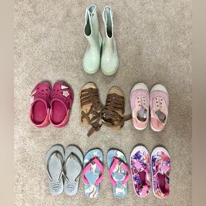 Toddler Girls Size 10/11 Shoe Bundle
